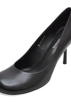 Pantofi eleganti EPICA PREMIUM negri, 26169, din piele naturala imagine