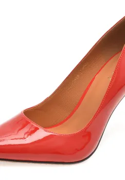Pantofi eleganti EPICA rosii, E19070, din piele naturala lacuita imagine