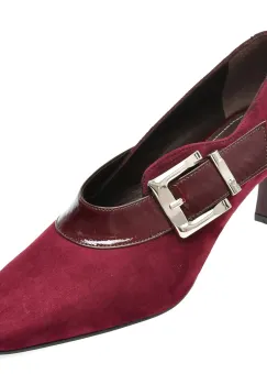 Pantofi eleganti EPICA visinii, 1024171, din piele intoarsa imagine