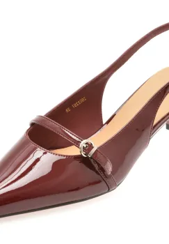 Pantofi eleganti EPICA visinii, 26U2257, din piele ecologica lacuita imagine