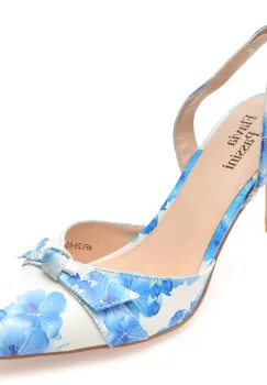 Pantofi eleganti FLAVIA PASSINI albastri, E504, din piele naturala imagine