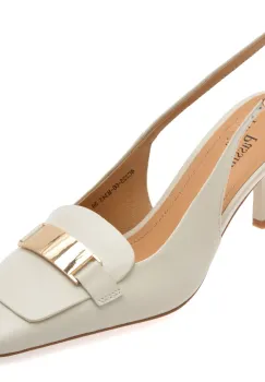 Pantofi eleganti FLAVIA PASSINI albi, 4C225, din piele naturala imagine