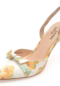 Pantofi eleganti FLAVIA PASSINI albi, E504, din piele naturala imagine