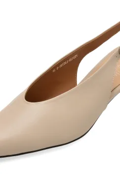 Pantofi eleganti FLAVIA PASSINI bej, PE3120, din piele naturala imagine