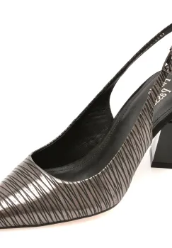 Pantofi eleganti FLAVIA PASSINI gri, 1844704, din piele naturala imagine