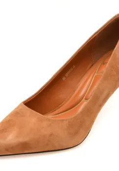 Pantofi eleganti FLAVIA PASSINI maro, KL26PRF, din piele intoarsa imagine