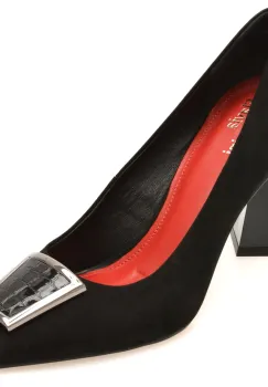 Pantofi eleganti FLAVIA PASSINI negri, 1230704, din nabuc imagine