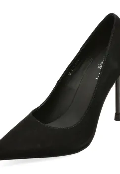 Pantofi eleganti FLAVIA PASSINI negri, 2282X, din piele intoarsa imagine