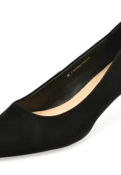 Pantofi eleganti FLAVIA PASSINI negri, 95514, din piele intoarsa imagine