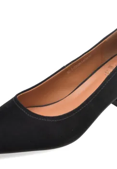 Pantofi eleganti FLAVIA PASSINI negri, 96065, din piele intoarsa imagine