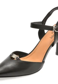 Pantofi eleganti FLAVIA PASSINI negri, A51, din piele naturala imagine