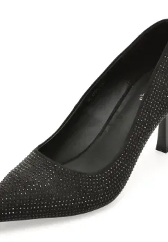 Pantofi eleganti FLAVIA PASSINI negri, A65, din piele intoarsa imagine