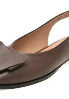 Pantofi eleganti GOLD DEER maro, 420923, din piele naturala imagine