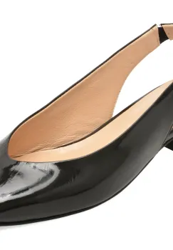 Pantofi eleganti GOLD DEER negri, 3203024, din piele naturala lacuita imagine