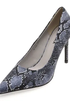 Pantofi eleganti GRYXX albastri, 1072, din material textil imagine