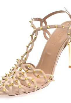 Pantofi eleganti GRYXX bej, 60375, din piele ecologica imagine