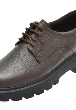 Pantofi eleganti GRYXX maro, TRL04, din piele naturala imagine