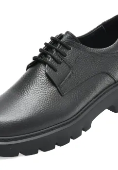 Pantofi eleganti GRYXX negri, TRL04, din piele naturala imagine