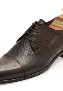 Pantofi eleganti LE COLONEL maro, 32724, din piele naturala imagine