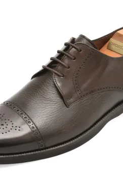 Pantofi eleganti LE COLONEL maro, 44725, din piele naturala imagine