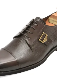 Pantofi eleganti LE COLONEL maro, 484110, din piele naturala imagine