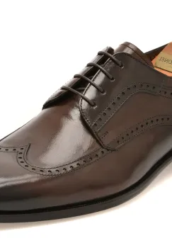 Pantofi eleganti LE COLONEL maro, 484121, din piele naturala imagine