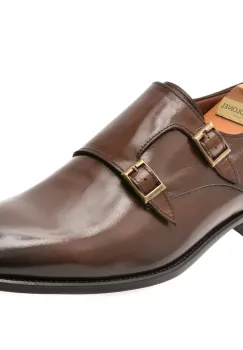 Pantofi eleganti LE COLONEL maro, 49813, din piele naturala imagine