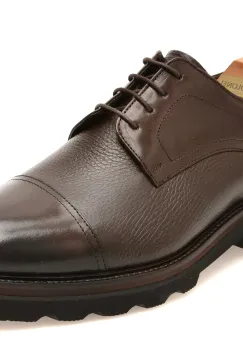 Pantofi eleganti LE COLONEL maro, 61505, din piele naturala imagine