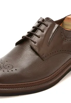 Pantofi eleganti LE COLONEL maro, 61722, din piele naturala imagine