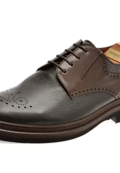 Pantofi eleganti LE COLONEL maro, 61722, din piele naturala imagine