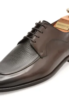 Pantofi eleganti LE COLONEL maro, 70329, din piele naturala imagine
