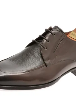 Pantofi eleganti LE COLONEL maro, 72501, din piele naturala imagine