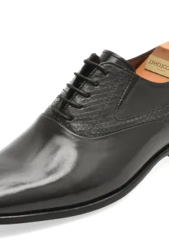 Pantofi eleganti LE COLONEL negri, 60012, din piele naturala imagine