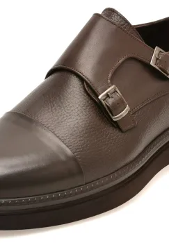 Pantofi eleganti OTTER maro, BR4443, din piele naturala imagine