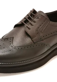 Pantofi eleganti OTTER maro, BR4504, din piele naturala imagine