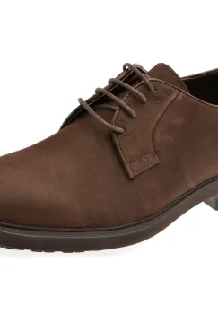 Pantofi eleganti OTTER maro, E180, din nabuc imagine