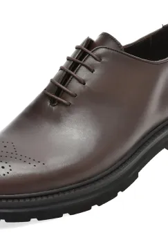 Pantofi eleganti OTTER maro, FH2011, din piele naturala imagine