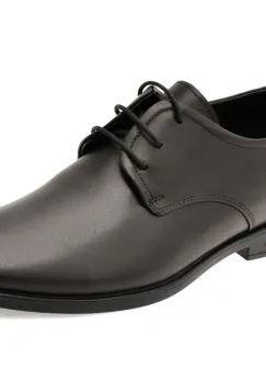 Pantofi eleganti OTTER negri, 1453, din piele naturala imagine