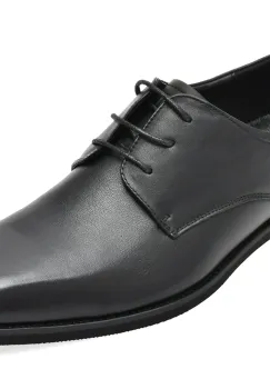 Pantofi eleganti OTTER negri, 27213, din piele naturala imagine