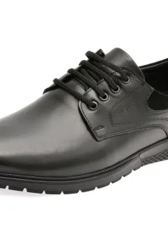 Pantofi eleganti OTTER negri, 555, din piele naturala imagine