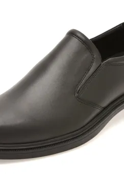 Pantofi eleganti OTTER negri, A61, din piele naturala imagine