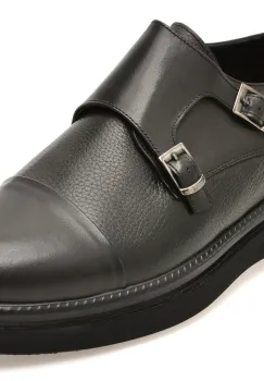 Pantofi eleganti OTTER negri, BR4443, din piele naturala imagine