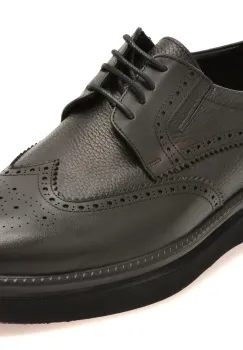 Pantofi eleganti OTTER negri, BR4504, din piele naturala imagine