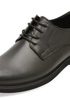 Pantofi eleganti OTTER negri, E1801, din piele naturala imagine