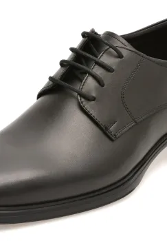 Pantofi eleganti OTTER negri, E300, din piele naturala imagine