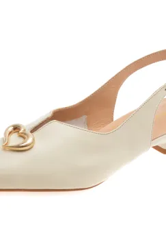 Pantofi EPICA bej, 261500, din piele naturala imagine