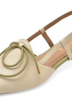 Pantofi EPICA bej, 669B756, din piele naturala imagine