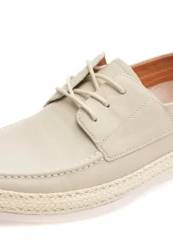 Pantofi EPICA bej, 9372, din piele naturala imagine