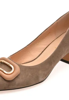 Pantofi EPICA gri, 31190, din piele intoarsa imagine