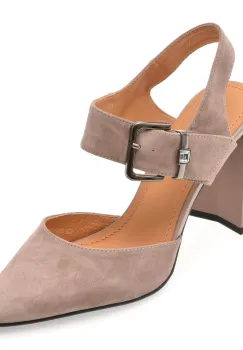 Pantofi EPICA gri, A962, din piele intoarsa imagine